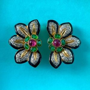 COPY - Vintage clip on earrings